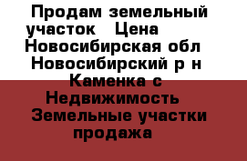Продам земельный участок › Цена ­ 800 - Новосибирская обл., Новосибирский р-н, Каменка с. Недвижимость » Земельные участки продажа   